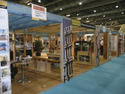 Arnold Laver's 195m2 stand featured many of its suppliers