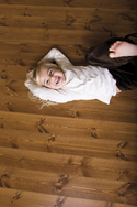 Osmo's tinted range gives floors a glitter effect
