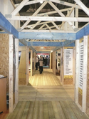 Among the products on the stand were SCA's flooring, Howie's Easi-Edge timber and Coillte's SmartPly