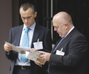 Ian Parkin, Mission Components (left) and Shayne Widdop, Polyco Ltd