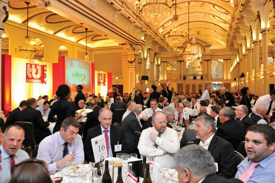 The 2011 TTJ Awards attracted 360 guests to the Grand Connaught Rooms