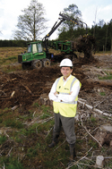 Peter Whitfield, UPM Tilhill's  timber operations director